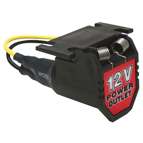 car electrical 12 volt outlet box|roadpro 12v power outlet.